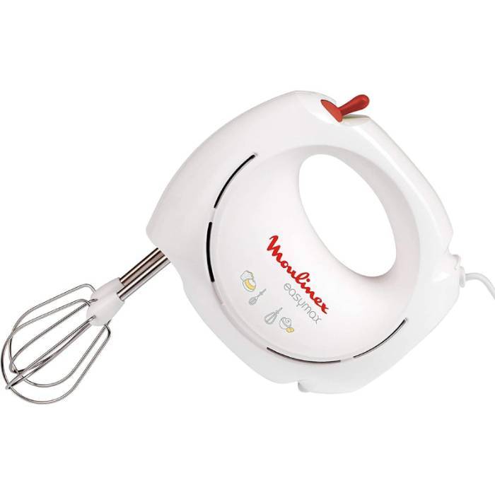 Batteur électrique Moulinex Easy Max ABM11A30 - 200W - Blanc