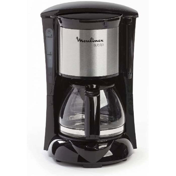 Cafetière Moulinex Subito FG151825 - 600W - Noir et Inox
