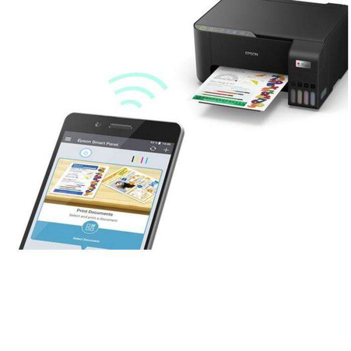 Imprimante à Réservoir Intégré EPSON EcoTank L3250 3En1 Couleur - Noir – Image 3