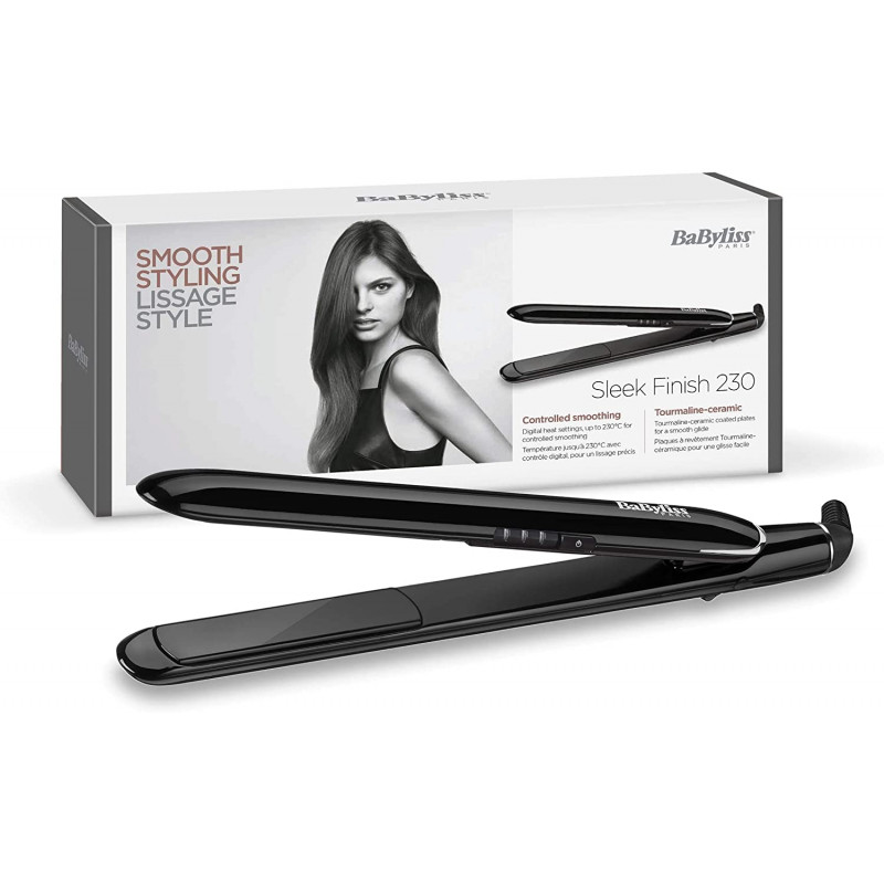 Lisseur Babyliss Sleek Finish ST255E - Noir