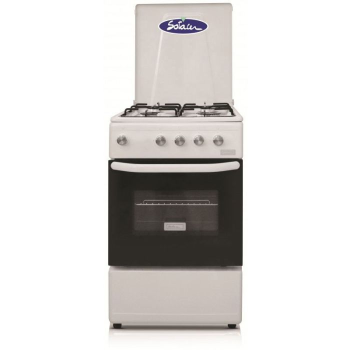 cuisinière à Gaz Sotacer 4 FeuxTGG 1005W - 50CM – Blanc