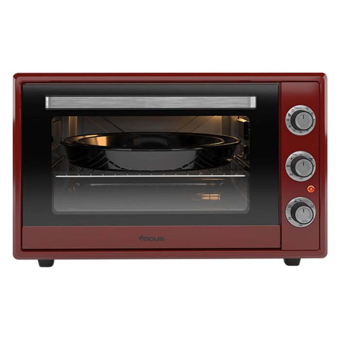 Four Électrique Focus F.60R - Ventilé - 60L - Rouge
