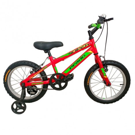 Bicyclette VTT PRADO Eco 16" pour Garçon - Rouge