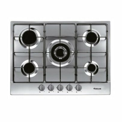 Plaque de Cuisson 5 Feux Focus F407X - 70CM - Inox