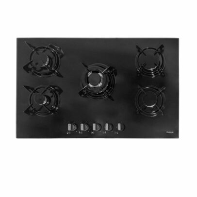 Plaque de Cuisson Encastrable Focus 5 Feux F4109 B - 86 CM - Noir Vitro