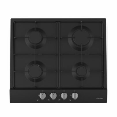 Plaque de Cuisson Encastrable 4 Feux Focus F401B - 60CM - Noir
