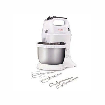 Batteur Avec Bol Moulinex HM3121b1 300W - Gris Et Inox