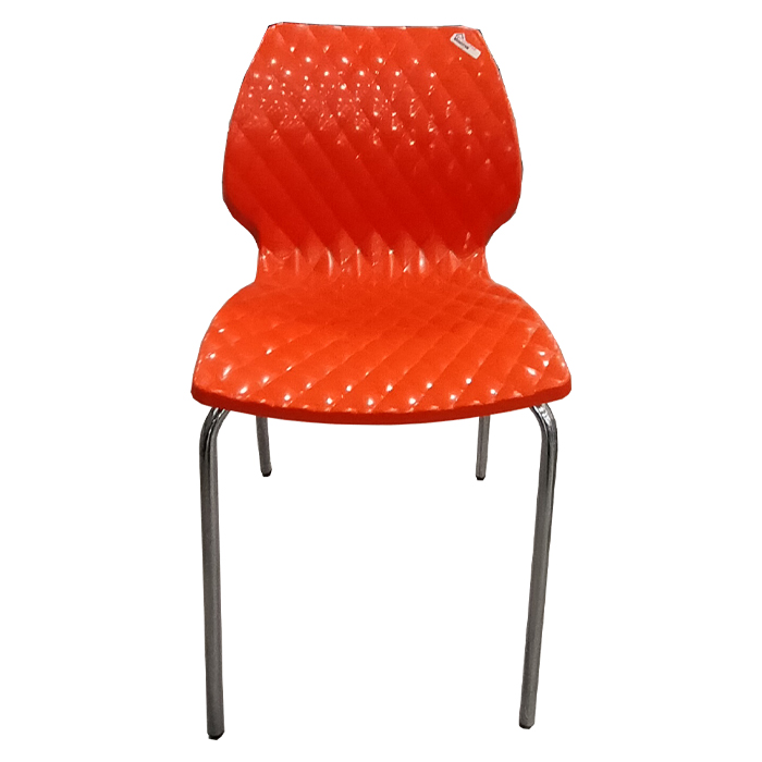 Chaise Chrome Prince Oranger