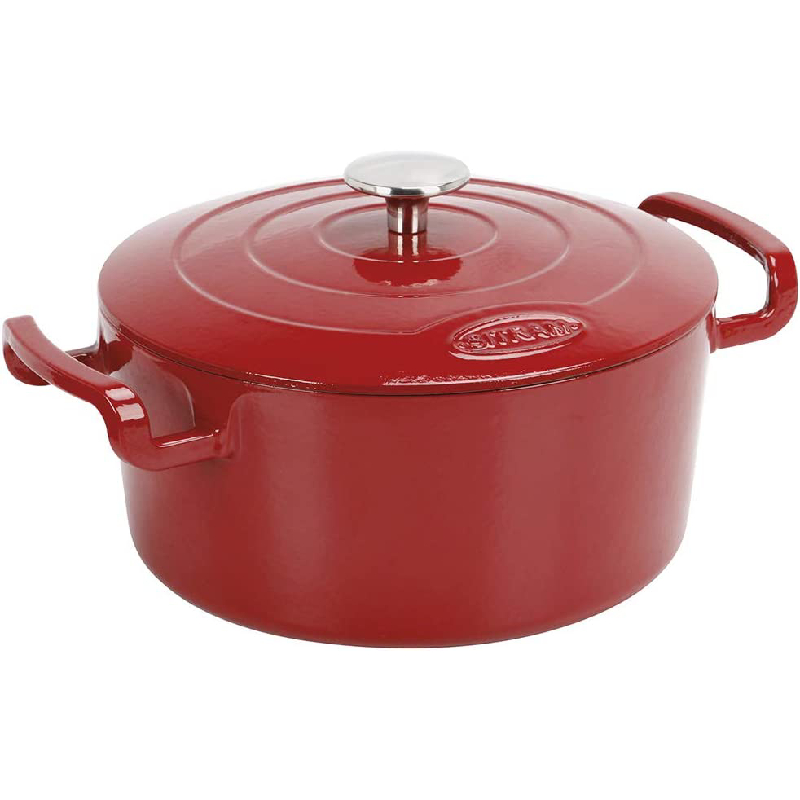 Faitout Sitram Fonte 5L 711086 Oval - Rouge