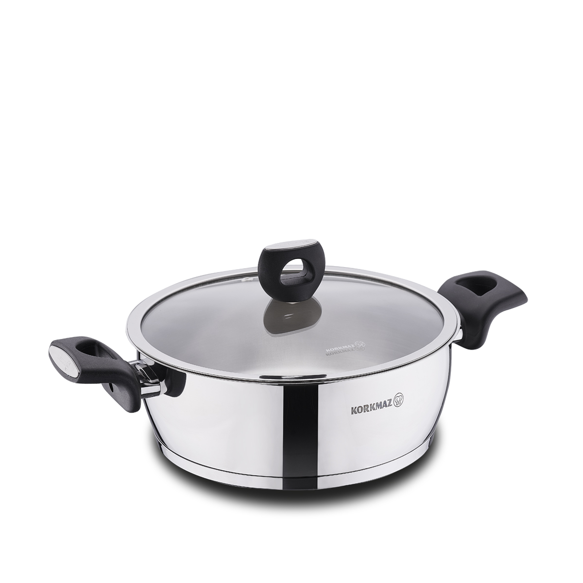 Cocotte Courte Palma Korkmaz 26CM A3906 - Gris