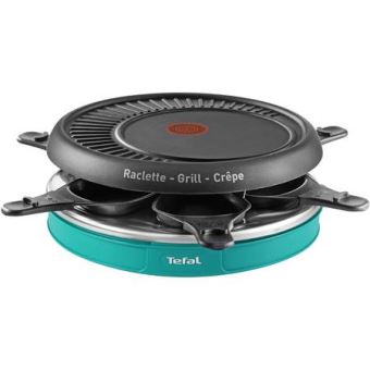 Appareil à Raclette Colormania 3 en 1 Tefal RE129412 - Bleu