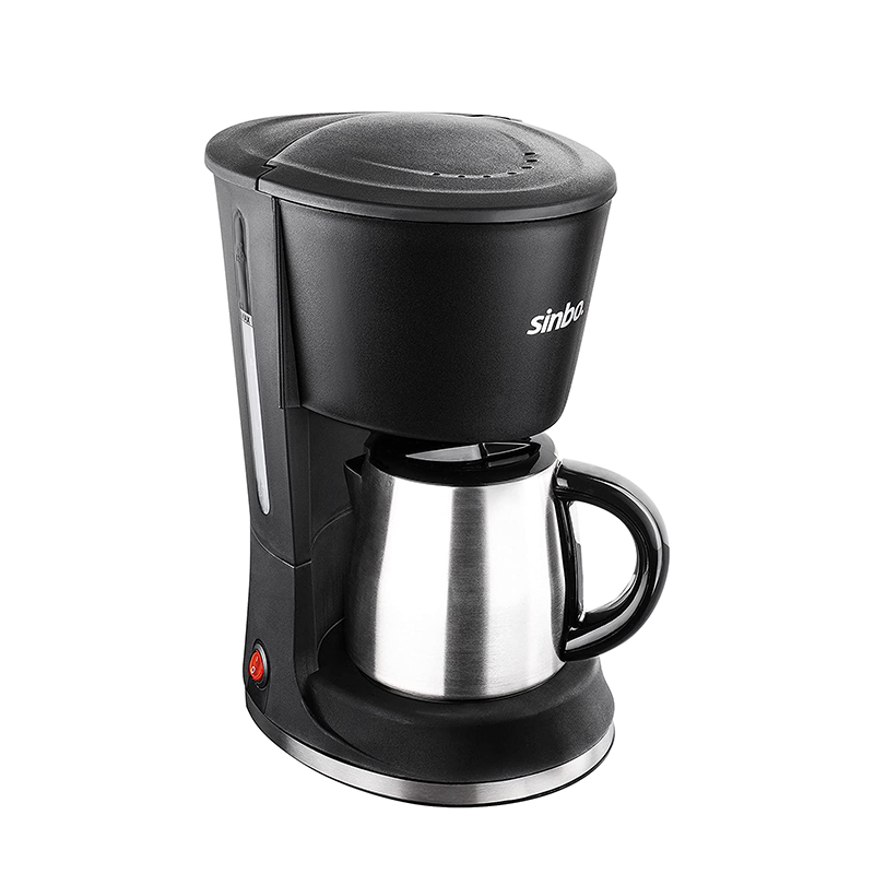 Cafetière Électrique Sinbo SCM-2963 - Inox et Noir