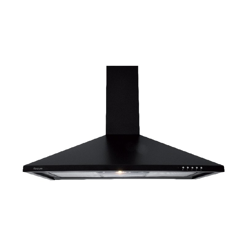 Hotte Cheminée Focus F905B - 90CM - Noir