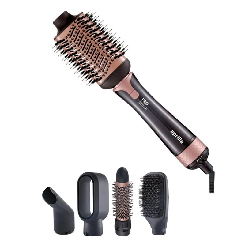 Brosse Soufflante 5en1 Aprilla AHS-2038 - 1200W - Noir
