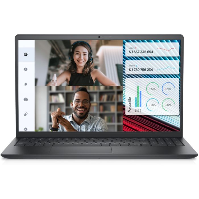 Pc Portable Dell Vostro 3520 I3-1215U - 12éme Gén 8+512GO SSD - Noir