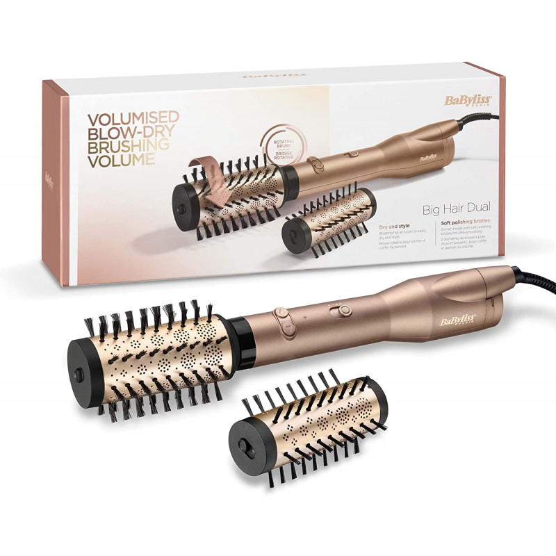 Brosse soufflante Babyliss Big Hair Dual AS952E 650W - Gold