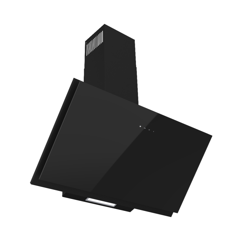 Hotte Décorative Premium CAPRI.60B - 60CM - Noir