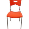 Chaise Chrome Mimi Orange