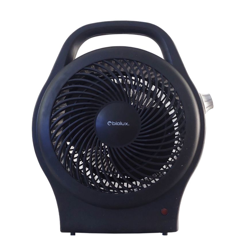 Chauffage Électrique Ventilateur Biolux M.FH2000 - 2000W - Noir