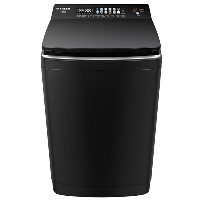 Machine à Laver 15Kg Fresh Noir FTM-15B - Noir