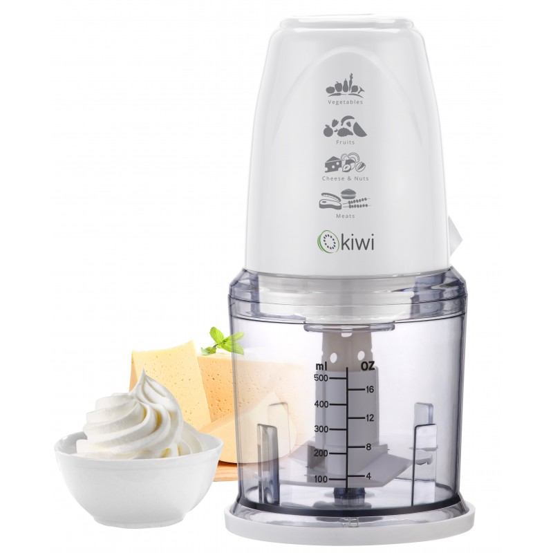 Mini Hachoir Kiwi KC 8208 260W - Blanc