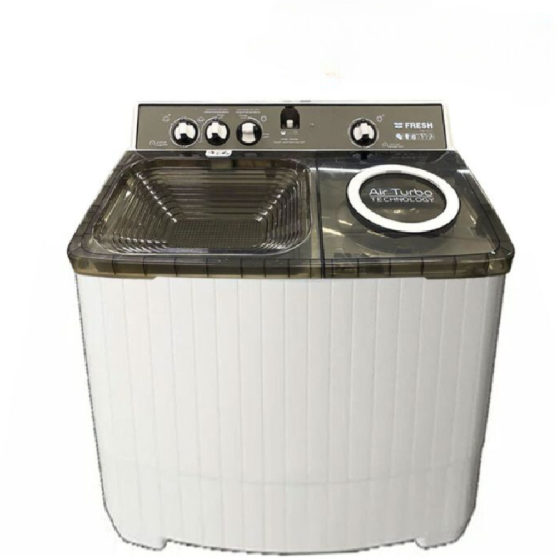 Machine à laver Top Semi-automatique Fresh FR13000 - 13KG - Blanc et Gris