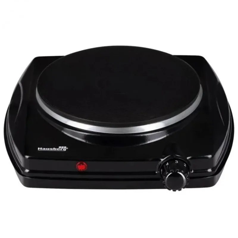 Plaque de cuisson Électrique 1 Feu Hausberg HB-519NG - 100W - Noir