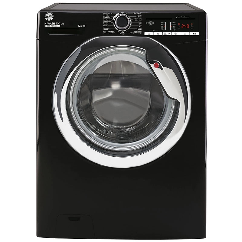 Machine à Laver Hoover H3WS4105TCBE-04 - Smart - 10.5KG - Noir