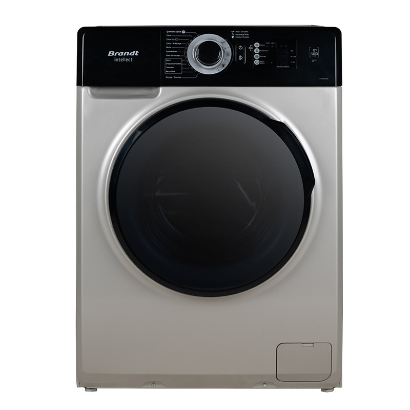 Machine À Laver Automatique Brandt BAM84SBL - 8KG - Silver