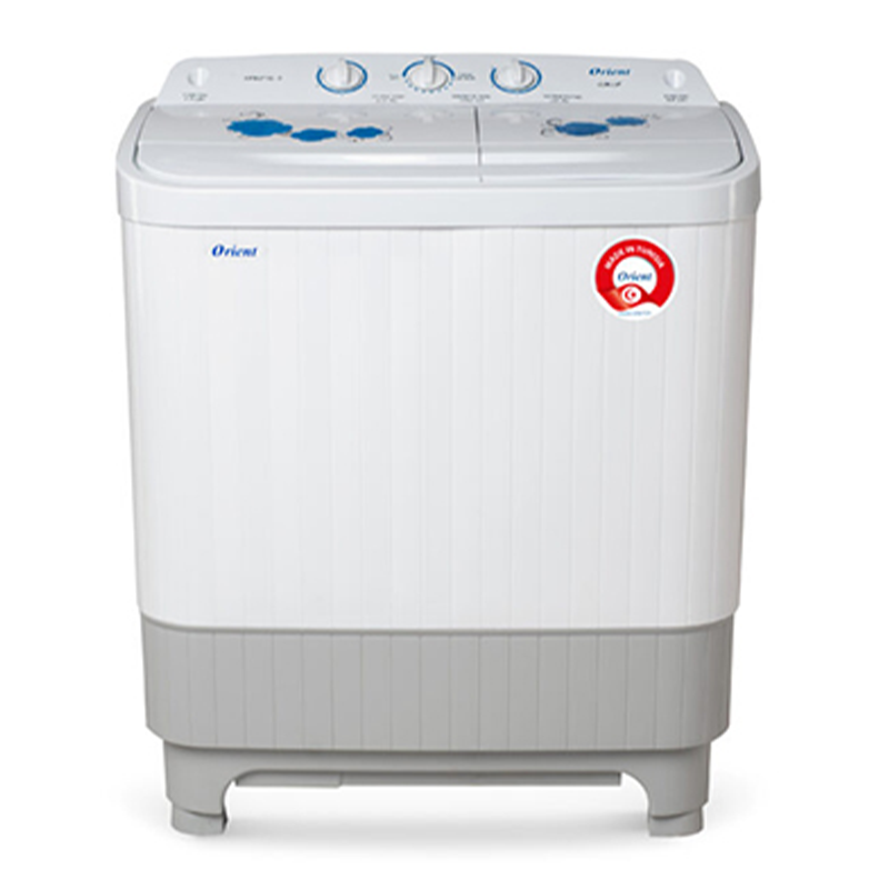 Machine à laver Top Semi-automatique Orient XPB 2*13-2 - 12KG - Blanc
