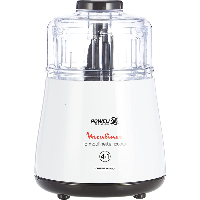 Pack Moulinette Moulinex DPA141 Et Poêle 24CM C3840432 - Blanc