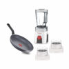 Pack Blender Moulinex LM242B25 Et Poêle 28 B5790642 - Blanc et Gris