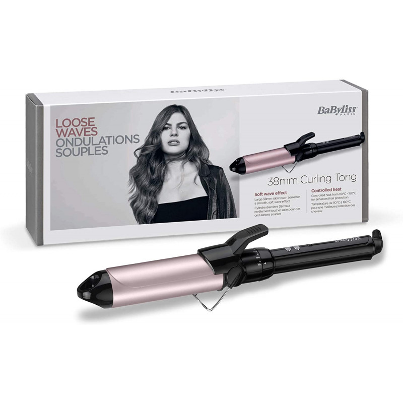 Fer à Boucler Pro Babyliss C338E - Noir et Rose