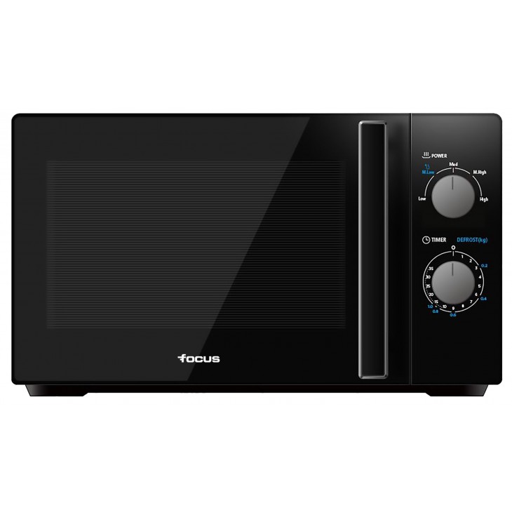 Micro-Onde 20L Focus FM.200 - 5 Niveaux - Noir