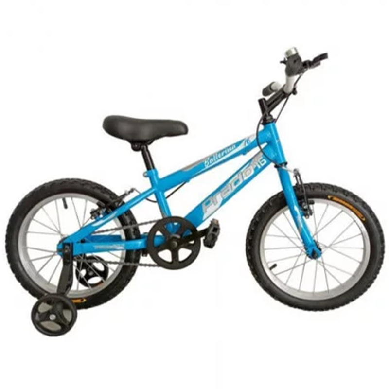 Bicyclette VTT PRADO 16" 6016PF pour Fille- Bleu et Blanc