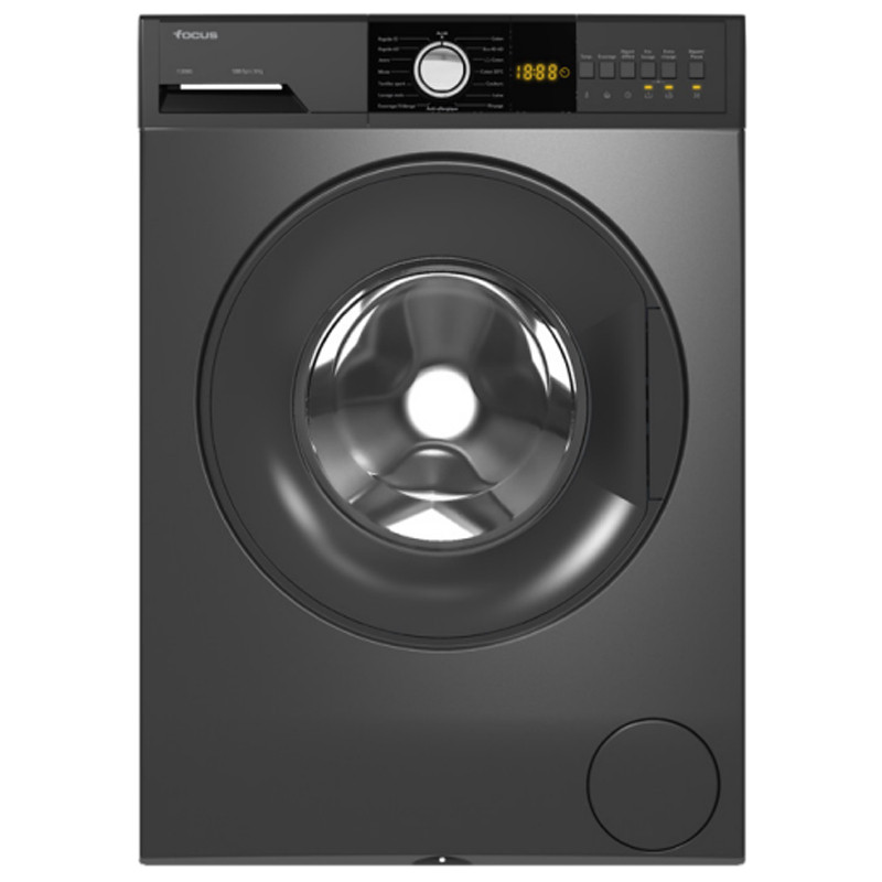 Machine À Laver Focus F1208G - 8KG - Gris