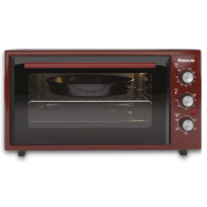 Four Électrique Focus F45R - Ventilé - 45L - Rouge