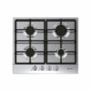 Plaque de Cuisson 4 Feux Focus F408X - 60CM - Inox