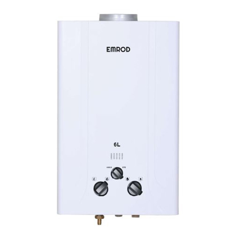 Chauffe Eau 6L EMROD - LPG - Blanc