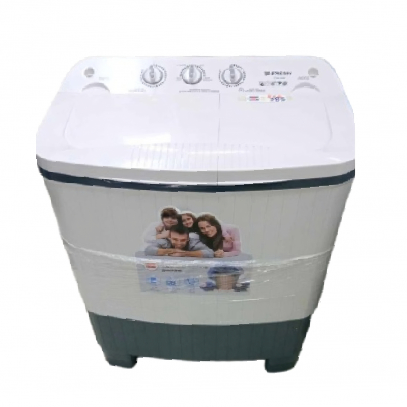 Machine à Laver Semi-Automatique Fresh TTW-09W - 9KG - Blanc