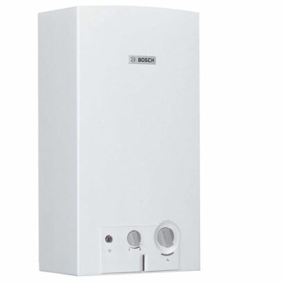 Chauffe Bain 11L Bosh WR11-2B31S5695 - Gaz A bouteille A Pile - Blanc