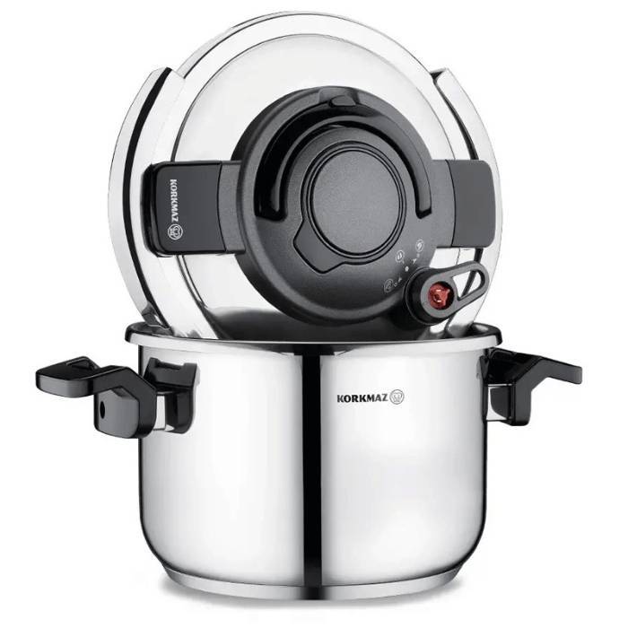 Cocotte Korkmaz Alessa A173 5L - Inox – Image 2