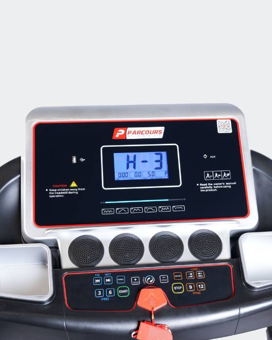 Tapis Roulante Parcours Fitness A4S 2HP - Noir – Image 3