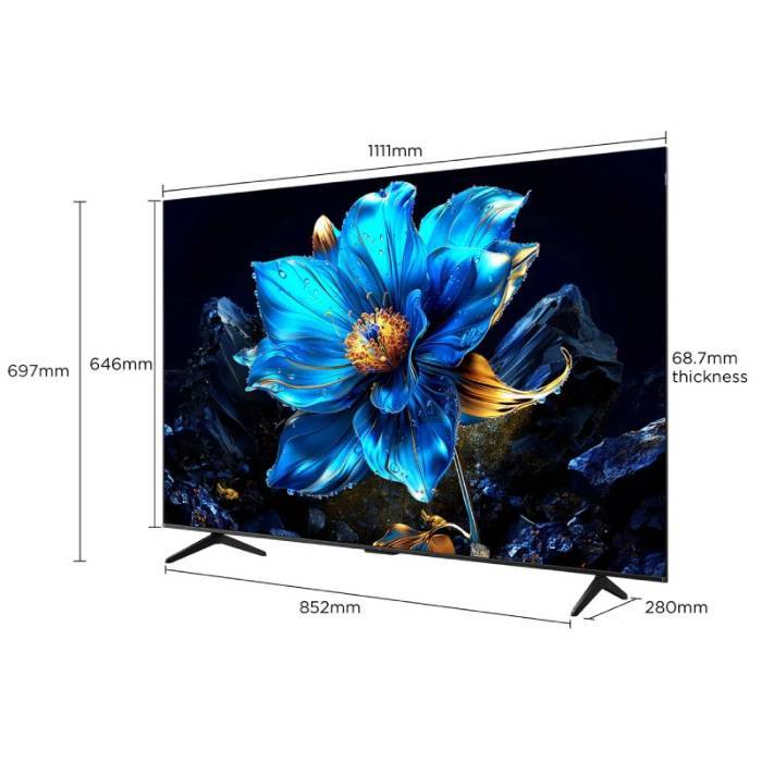 TV 55" Tcl 4K Qled P7K - Smart - Noir – Image 3