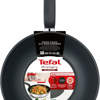 Wok Pan 28cm Tefal Primary E3091904 - Inox