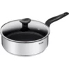 Sauteuse 24 Cm Tefal Primary E309320 - Avec Couvert En Verre - Inox