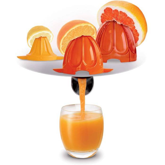 Presse Citron Moulinex PC603D10 - 100W - Gris et Noir – Image 4