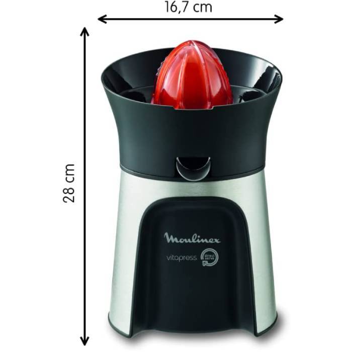 Presse Citron Moulinex PC603D10 - 100W - Gris et Noir – Image 5