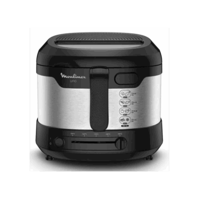 Friteuse1.8L Moulinex Uno Noir AF215D10 - Inox