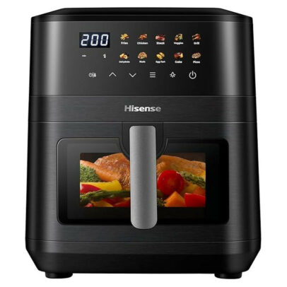 Air Fryer 8L Hisense H08AFBK1S4 Digital - 2100W - Inox